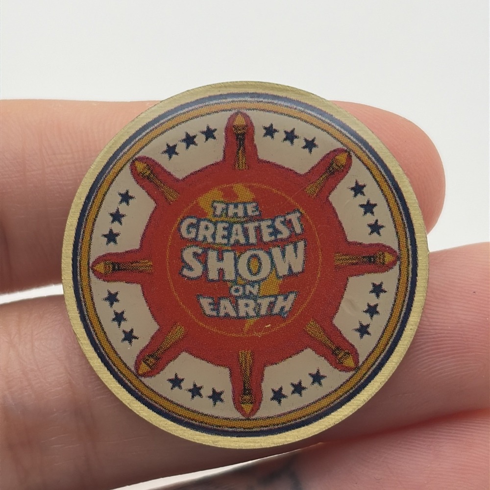 The Greatest Show On Earth Ringling Bros. Barnum & Bailey Circus Lapel Hat Pin